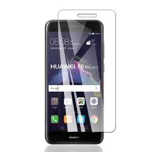 HUAWEI Nova Lite P8 Lite 2017�N 5.2�C���` 9H 0.3mm �����K���X �t���ی�t�B���� 2.5D