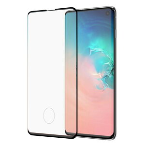Galaxy S10 SCV41 SC-03L gF Sʕی 3DȖʃJo[ KX tیtB 2.5D