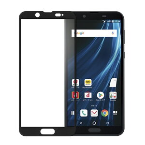 AQUOS sense2 SH-01L SHV43 SH-M08 0.15mm �g���F 3D �\�t�g�G�b�` �����K���X �t���ی�t�B���� 2.5D