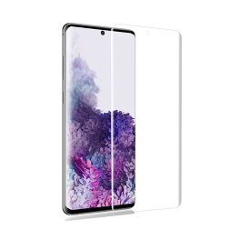 Galaxy S10+ S10 Plus SC-04L SCV42 SC-05L 全面保護 3D曲面カバー 液晶保護フィルム 指紋認証対応 PET素材