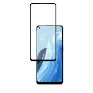 OPPO Reno9 A Reno7 A OPG04 6.4�C���` 9H 0.26mm �g���F �����K���X �t���ی�t�B���� 2.5D