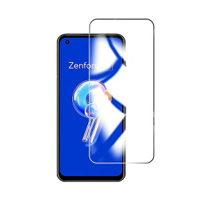 ASUS Zenfone 10 Zenfone 9 g̓Jo[Ȃ ڃ^Cv 9H 0.26mm KX tیtB 2.5D