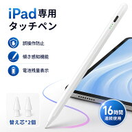 ＼楽天1位／タッチペン iPad用ペンシル 2018年〜2025年iPad対応 アップルペンシル代用ペン 15分急速充電 …