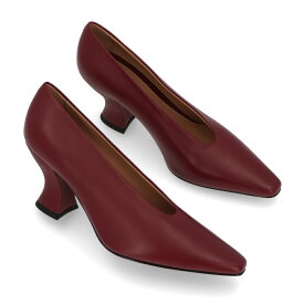 【新品】ボッテガ ヴェネタ BOTTEGA VENETA シューズ パンプス レディース SCARPA PELL ボルドー レザー ハイヒール シンプル アーモンド ヒールあり 608839 VBSD0