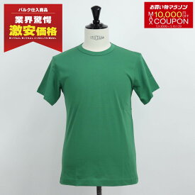 ＼ポイント3倍 24日20時～／【新品】 コムデギャルソン COMME DES GARCONS FJ T016 W22 GREEN Tシャツ 2／GREEN メンズ