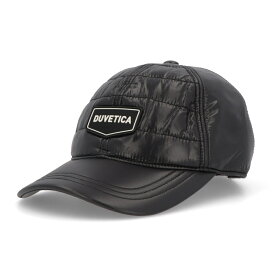 【新品】デュベティカ DUVETICA 帽子 キャップ レディース ブラック ポリアミド キャップ ロゴ キルティング VXCP00116