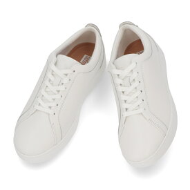【新品】フィットフロップ FITFLOP シューズ スニーカー レディース ホワイト レザー コンフォートシューズ X22
