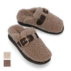 【新品】フィットフロップ FITFLOP シューズ サンダル レディース アイボリー ブラウン ミュール スリッポン ヒールなし IB6