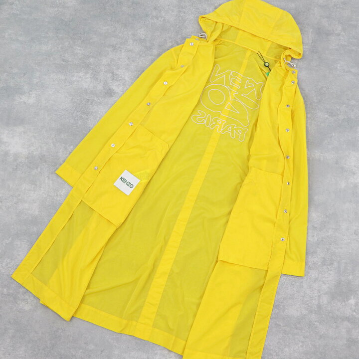 楽天市場】ケンゾー KENZO コート レインコート メンズ HOODED  