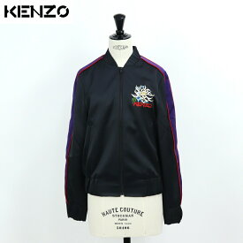 【新品】 ケンゾー KENZO FA52BL1105AX 99 TEDDY JACKET KENZO ブルゾン トラック ジャケット フロントワンポイント ブラック メンズ