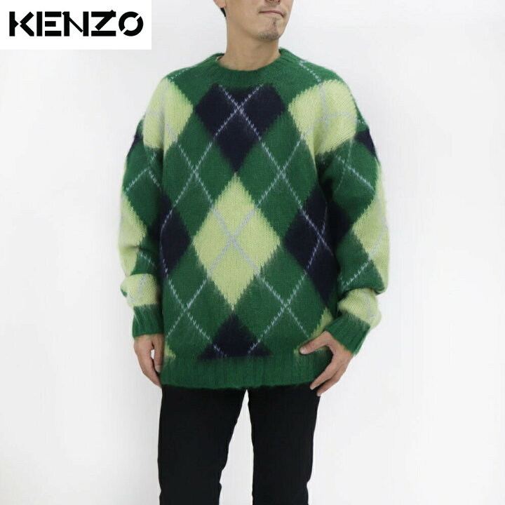 楽天市場】【新品】 ケンゾー KENZO FB65PU6103CC 47 モヘア ニット 