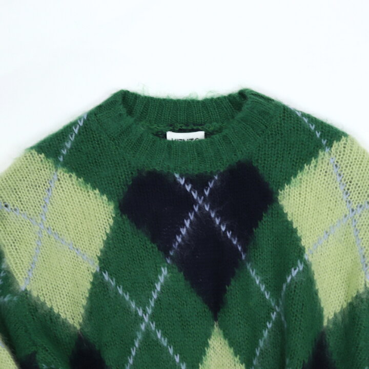 楽天市場】【新品】 ケンゾー KENZO FB65PU6103CC 47 モヘア ニット 