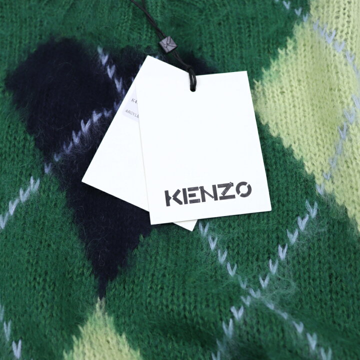 楽天市場】【新品】 ケンゾー KENZO FB65PU6103CC 47 モヘア ニット 