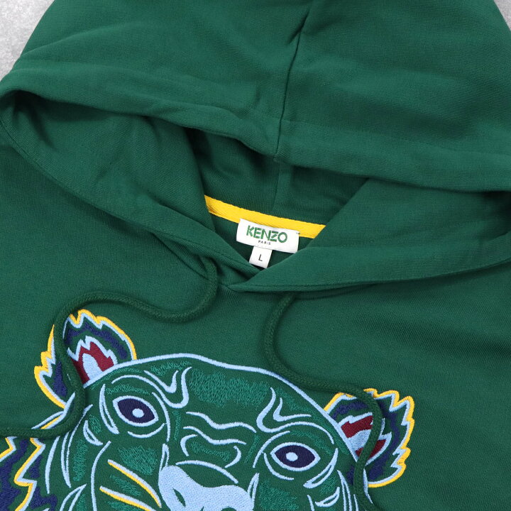 楽天市場】ケンゾー KENZO トップス パーカー メンズ グリーン  
