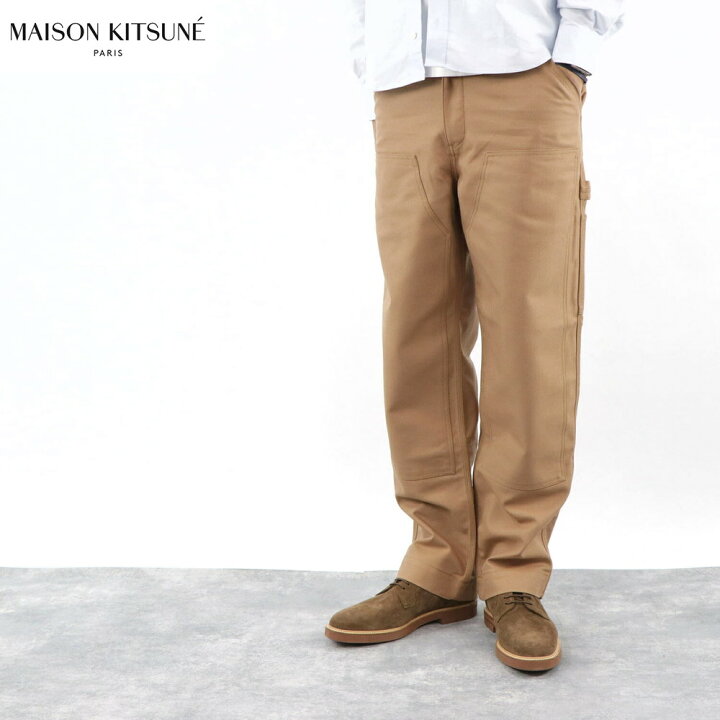 楽天市場】【新品】 メゾン キツネ MAISON KITSUNE ボトムス ワーク  