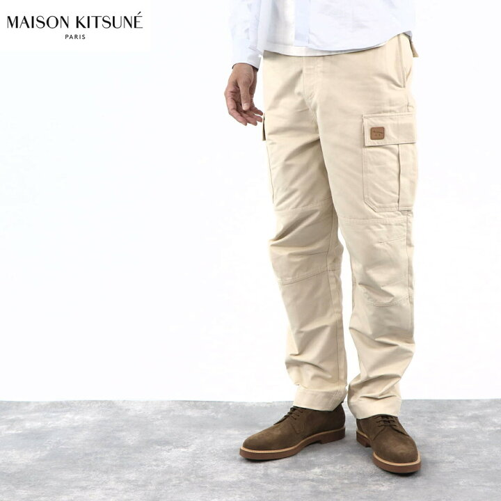 楽天市場】【新品】 メゾン キツネ MAISON KITSUNE ボトムス カーゴ 