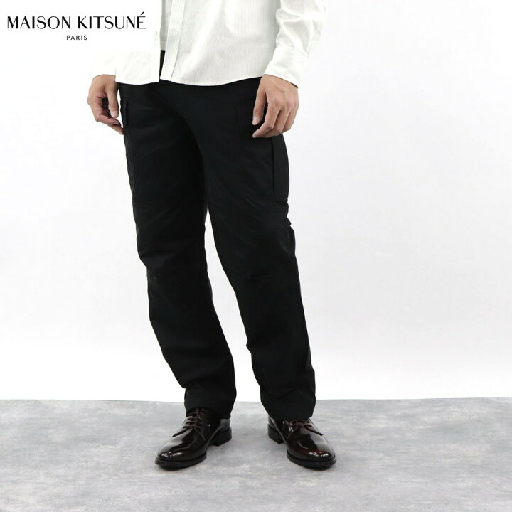 楽天市場】【新品】 メゾン キツネ MAISON KITSUNE ボトムス カーゴ 