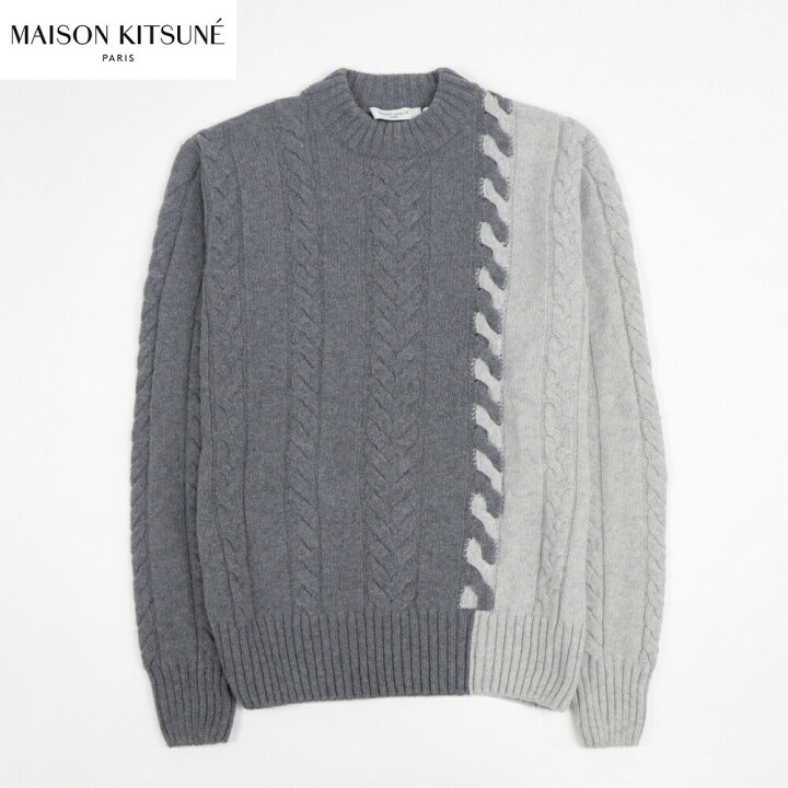 楽天市場】【新品】 メゾン キツネ MAISON KITSUNE ニット  