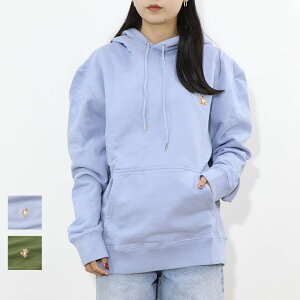 �y�V�i�z���]�� �L�c�l MAISON KITSUNE �g�b�v�X �p�[�J�[ �����Y CHILLAX PATCH REGULAR HOODIE �~���^���[�O���[�� �u���[ �`���t�H�b�N�X�p�b�` �X�G�b�g �t�[�f�B ���n �����|�C���g ���� LM00706KM0001