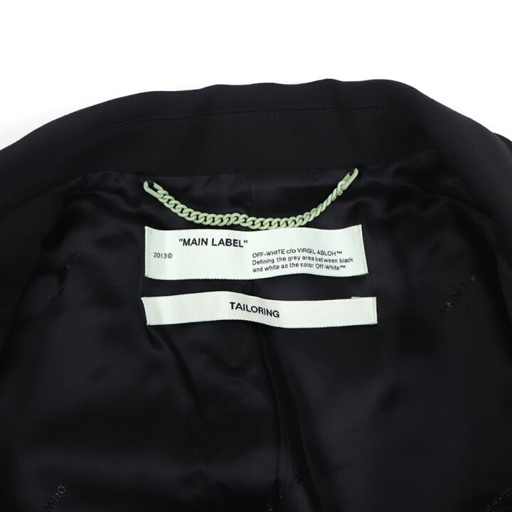 楽天市場】【新品】 オフホワイト Off-White テーラードジャケット 