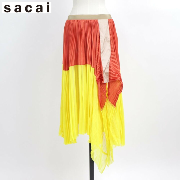 楽天市場】【新品】 サカイ sacai プリーツスカート 19 04428 857 