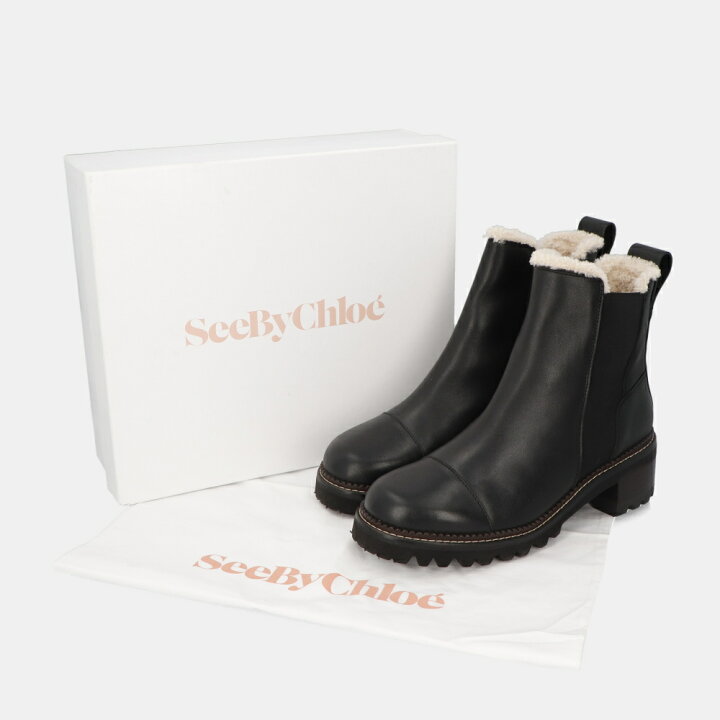 楽天市場】【新品】 シーバイクロエ SEE BY CHLOE ブーツ サイドゴア 