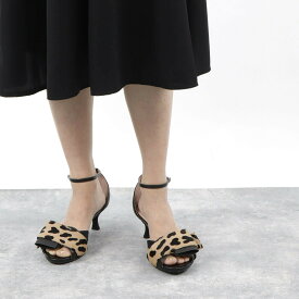 【新品】 トッズ TODS パンプス レディース シューズ ブラック ベージュ オープントゥ アンクルストラップ ハラコ レザー 本革 ダルメシアン ミドルヒール ルイヒール ヒールあり XXW60B0BH80M8G