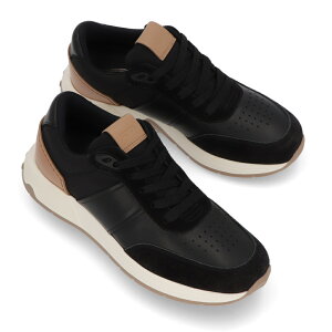 �y�V�i�z�g�b�Y TOD'S �V���[�Y �X�j�[�J�[ �����Y �u���b�N �X���[�X�J�[�t�X�L�� ���[�X�A�b�v �o�C�J���[ ���[�J�b�g XXM63K0GT80QHG