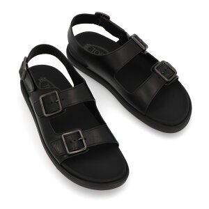 �y�V�i�z�g�b�Y TOD'S �V���[�Y �T���_�� �����Y �u���b�N �X���[�X�J�[�t�X�L�� ���U�[�T���_�� �_�u���x���g XXM60K0HB70NHV