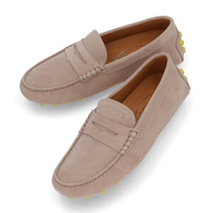 �y�V�i�z�g�b�Y TOD'S �V���[�Y ���f�B�[�X GOMMINO �x�[�W�� �X�G�[�h �t���b�g�V���[�Y ���[�t�@�[ XXW52K00010M8W