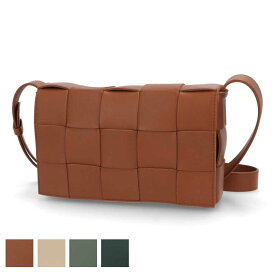 【新品】ボッテガ ヴェネタ BOTTEGA VENETA バッグ ショルダーバッグ レディース CASSETTE NAPPA ブラウン ベージュ ラムレザー クロスボディバッグ ボックス型 クラッチバッグ ショルダーバッグ 578004 VMAY1