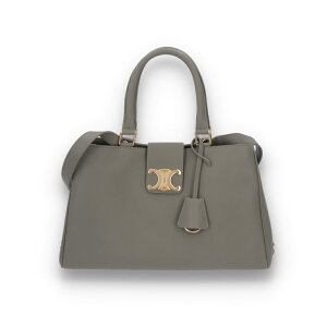 �y�V�i�z�Z���[�k CELINE �o�b�O �n���h�o�b�O ���f�B�[�X MEDIUM APPOLINE BAG �_�[�N�O���[ �V�����_�[�o�b�O ��e�� 2WAY 11496 3FK6