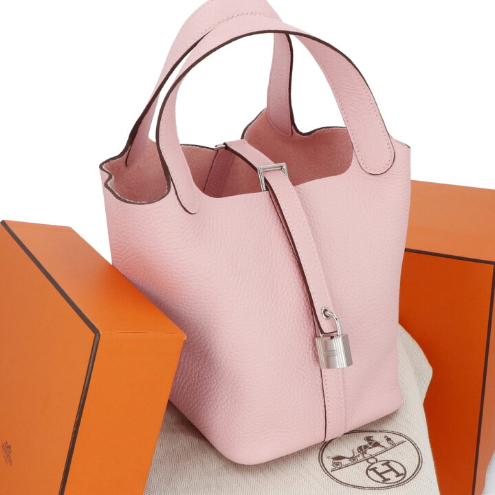 楽天市場】エルメス HERMES バッグ ピコタンロック PM (18) ローズ 