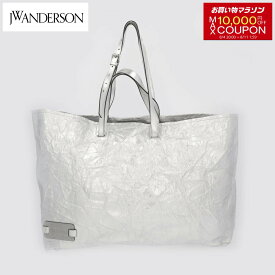 ＼ポイント10倍 23日20時～／【新品】 ジェイダブリューアンダーソン JW ANDERSON トートバッグ ショルダーバッグ HB0045 LA0016 レディース シルバー ビッグトート 大容量 アンカー 錨 ロゴ