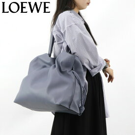 【新品】 ロエベ LOEWE バッグ トートバッグ A411X12X02 フラメンコクラッチ XL レディース アトランティックブルー カーフスキン レザー 本革 シンプル 無地 アナグラム