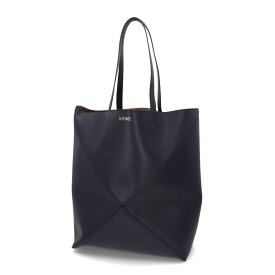 【新品】ロエベ LOEWE バッグ トートバッグ レディース PUZZLE FOLD TOTE ネイビー系 パズルバッグ ロゴ ラージサイズ B933Q18X01