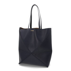�y�V�i�z���G�x LOEWE �o�b�O �g�[�g�o�b�O ���f�B�[�X PUZZLE FOLD TOTE �l�C�r�[�n �p�Y���o�b�O ���S ���[�W�T�C�Y B933Q18X01