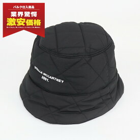 ＼最安値に挑戦／【新品】 ステラマッカートニー STELLA MCCARTNEY 900453 WP0076 T840 バケットハット ロゴ ブラック／グリーン