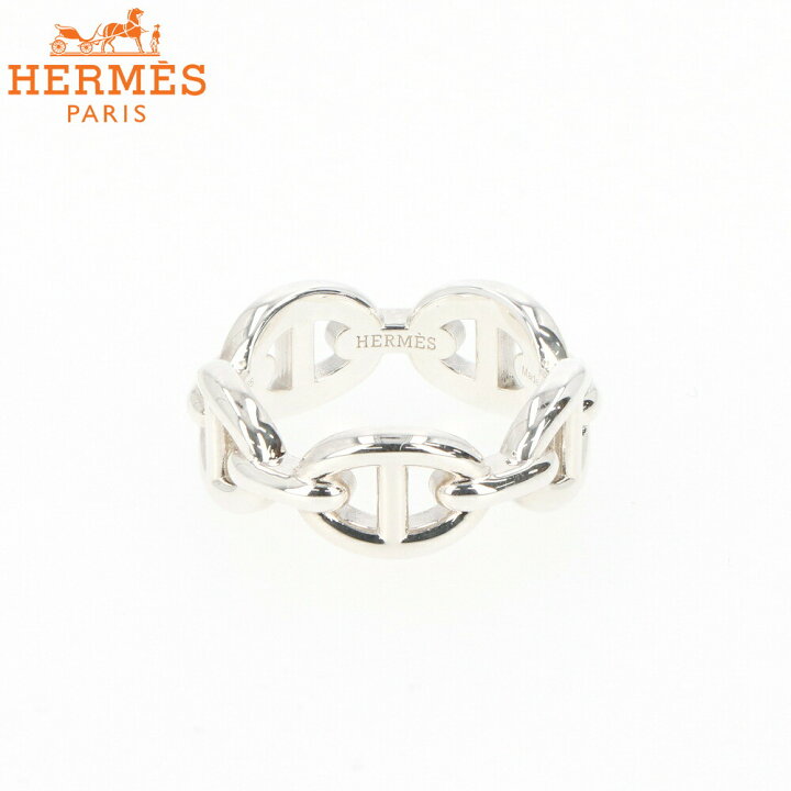 楽天市場】【新古品/未使用】 エルメス HERMES アンシェネ リング PM 