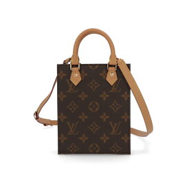 【中古/Aランク】 ルイ ヴィトン LOUIS VUITTON バッグ ショルダーバッグ レディース プティット サックプラ ブラウン系 モノグラム ミニバッグ M81295