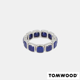 【新品】 トムウッド TOM WOOD R75CBV2BLL01S925 TOM WOOD リング シルバー/ブルー 指輪 シンプル メンズ