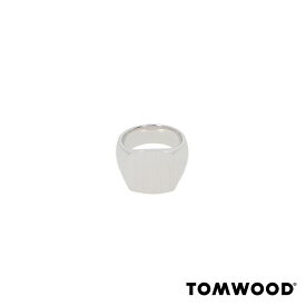 【新品】 トム ウッド Tom Wood アクセサリー 指輪・リング 100372 Cushion Satin ユニセックス シルバー メンズ レディース 925 シンプル