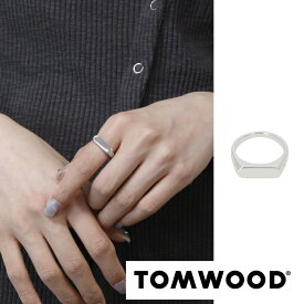 【新品】 トム ウッド Tom Wood アクセサリー 指輪・リング 100572 Knut Ring ユニセックス シルバー メンズ レディース 925 シンプル 細め