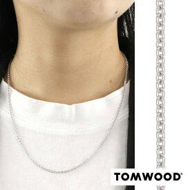 ＼最安値に挑戦／ 【新品】 トム ウッド Tom Wood アクセサリー ネックレス 100920 Rolo Chain ユニセックス シルバー メンズ レディース 925 チェーン シンプル 細め