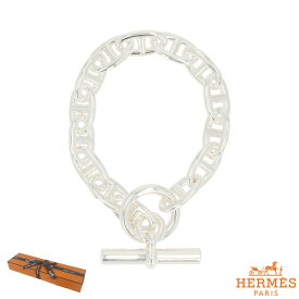 【週末限定SALE】＼楽天ランキング1位獲得／【新品】HERMES エルメス シェーヌダンクル GM ブレスレット シルバー925 アクセサリー レディース メンズ ユニセックス