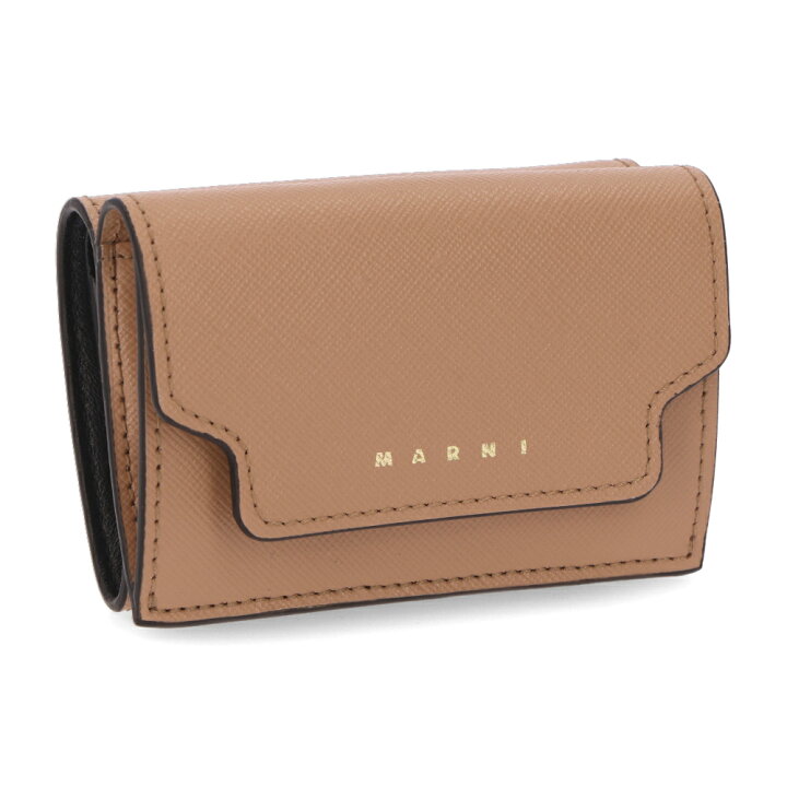 楽天市場】【並行輸入品】【新品】MARNI マルニ ミニ財布 三つ折り財布 
