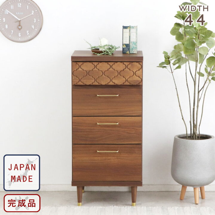 楽天市場】チェスト 収納 棚 箪笥 タンス コンパクト 完成品 日本製 