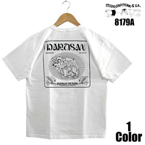 �X�e���f�B�I�E�_�E���`�U�� 'PREMIUM QUALITY'�݂�҂݃v�����gT�V���c STUDIO D'ARTISAN EASY NAVY ���� 8179A ���Y ���{�� �����Y �A���J�W �����y ��������