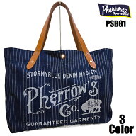 フェローズ 'Pherrow's Co.'2WAYトートバッグ Pherrow's EASY NAVY ショルダーバッグ ウォバッシュ PSBG1…