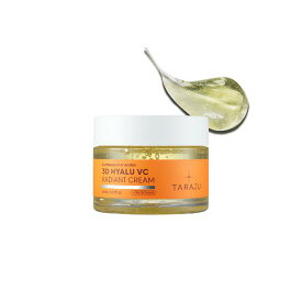 【タラジュ】【公式】【TARAJU　3DヒアルVC ラディアントクリーム 60mL】大熊製薬　タラジュ 美白クリーム　グルタチオンクリーム　ビタミンCクリーム 敏感肌　透明感 保湿　肌トーン 改善